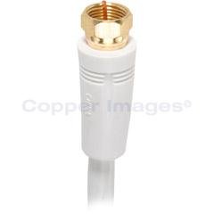 VH606WH RCA RG6 DIGITAL COAXIAL CABLE 6FT WHITE CONNECTS THE 75 OHM COAXIAL OUTPUT FROM AN ANTENNA, CABLE TV, VCR, SATELLITE RECEIVER TO THE 75 OHM COAXIAL INPUT OF TV OR VCRCARRIES BOTH AUDIO AND VIDEO SIGNALSIDEAL FOR DIGITAL COMPONENTS SUCH AS SATELLITE