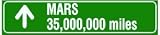 MARS ASTRONOMY SIGN ASTRONOMER GIFT IDEA