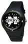 MISSISSIPPI STATE UNIV SHADOW BLACK SPORTS WATCH WITH WHITE