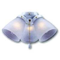 Boston Harbor White 3Flute Frost Light Kit CF3FLK-WH