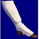 Shin Instep Elasticated-White- SENIOR - New Low Price !!!