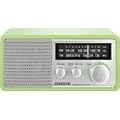 Sangean WR-11 Y Uhren Radio (MW/-UKW Tuner, LED, Stereo Kopfh�reranschluss) gr�n