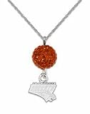 Charlotte Bobcats Ovation Crystal Necklace