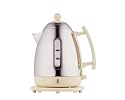 Dualit, Domestic Appliances, 1.5l Cordless Jug Kettle S/steel & Cream Trim