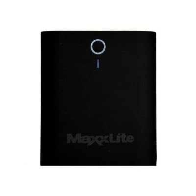 Maxxlite 10400mAh Rubberized Finish Qualcomm Quick Charge 2.0 Power Bank - Black