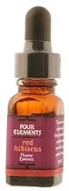 Four Elements Flower Essences - Red Hibiscus - Flower Essences 1/4 oz