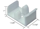 CRL 1-5/8 Wide Sliding Shower Door Jamb Guide for Sterling Shower Doors - Package