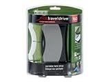 Memorex  Ultra TravelDrive - Hard drive - 160 GB - external - 2.5 - Hi-Speed USB - arctic white, sagebrush green