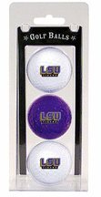 Louisiana State Tigers Golf Ball Pack Of 3)