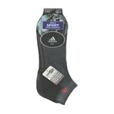 adidas Men{s ClimaCool Low Cut 2 Pack SV/BK