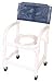 MJM International E118-3TW-FF-BB Echo Standard Chair with Footrest and Belt, 250 oz Capacity, 40.5" Height x 22" Width x 25.25" Depth, Royal Blue/Forest Green/Mauve