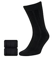 2 Pairs of Wool Blend Short Thermal Socks