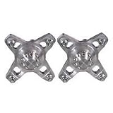03-08 SUZUKI LTZ400: LSR WHEEL HUBS FRONT (SILVER) by Lonestar Racing