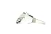 Oleg Cassini 103711 Faceted Crystal Bottle Stopper