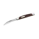 379 Solo, Woodgrain Handle, 1 Blade by Buck