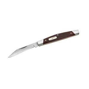 379 Solo, Woodgrain Handle, 1 Blade by Buck