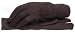 BLACKCANYON OUTFITTERS Brown Jersey Gloves with Knit Wrist - Large 1 Pair 65090/L