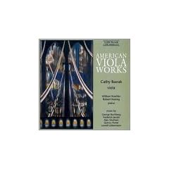 American Viola Works: Rochberg, Jacobi Et Al
