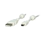 �A�N���X RoHS�Ή�USB2.0�G�R�P�[�u�� 1m �z���C�g A�^�C�v�I�X-�~�jB�^�C�v�I�X AEC-UM1