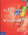 Eigenschaften Franzis Buch & Software Verlag  / 100 Spiele nur für Windows XP Vol. 2