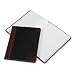 Boorum & Pease 38-150-R Record/account book, black/red cover, record rule, 9-5/8 x 7-5/8, 150 pages