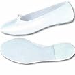 Youth White Deluxe Dyeable Satin Ballet Shoes