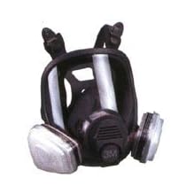 3M 68P71 Low-Maintenance Full Facepiece Organic Vapor, P95 Respirator Assembly, Medium