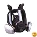 3M 68P71 Low-Maintenance Full Facepiece Organic Vapor, P95 Respirator Assembly, Medium