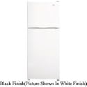 9.7 CF Black Refrigerator