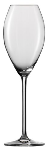 Schott Zwiesel Tritan Crystal Stemware Champagne Flute with Effervescence Points 11.5 Ounce, Set of 6