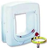 Staywell Ir Cat Flap White Blue Key 4 Way