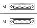 APC - Serial cable - DB-25 (M) - DB-25 (M) - 2 m