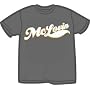 Mens Grey McLovin Script T-Shirt #21