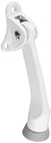 National Hardware V238 4-Inch Kickdown Door Stop, White