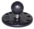 RAM-B-202 RAM STANDARD BASE 2 1/2 DIAMETER BALL 1 BALL