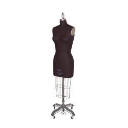 PGM-Pro 604 - Black Dressmaker Ladies Form with Hip, sizes 4-12