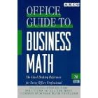 Office Guide to Business Math by Barbara Erdsneker