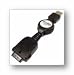 Cable retractable Ziplinq Chargeur USB + Synchro pour Dell Axim X3, X3i, X30