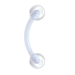 BIOPLAST Cool Clear Eyebrow Ring