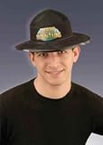 Black Mounted Police Hat Accessory