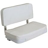 Double Wide Ladder Back Boat Seat with Cushion Set
