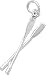 Jewelry : Crew Oars Charm by Rembrandt Charms