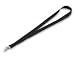 Battalion 2XKJ5 Flat Neck Cord, Black, 3/8 In, PK 10