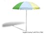 32" Umbrella MM40101 - Dual Non-toxic Frame and Nylon, Outdoor
