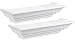 12'' classic HILL white wall ledges set of 2 -