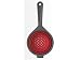Chef'n COL-542CH Sleekstor Small Collapsible Scoop Colander, Cherry