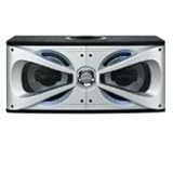 Infinity Reference 1220de Dual 12-Inch Preloaded Enclosure with Slipstream Port (Silver/Black)