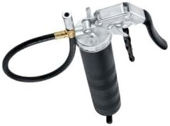 Grease Gun, Heavy Duty, Pistol Grip, 3 Way Loading, 18"" Flex Hose, 4 Jaw Coupler with Ball Check tool &amp; industrial