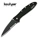 Kershaw Ken Onion Black Leek Serrated Folding Knife with Speed Safe