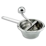 Food Mill, Stainless Steel Food Grinder, 5.75 Inch Diameter